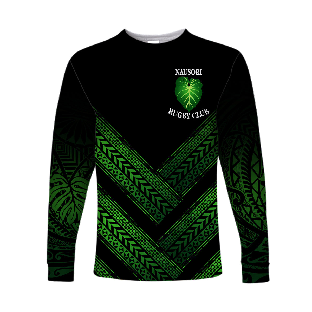 Fiji Nausori Rugby Long Sleeve Shirts Creative Style LT8 - Polynesian Pride