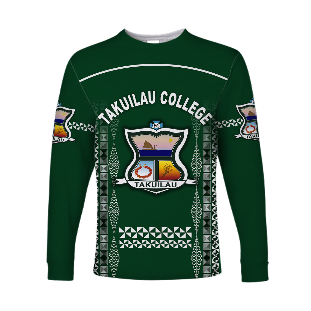 (Custom Personalised) Tonga Takuilau College Long Sleeve Shirts Unique Style LT8 - Polynesian Pride