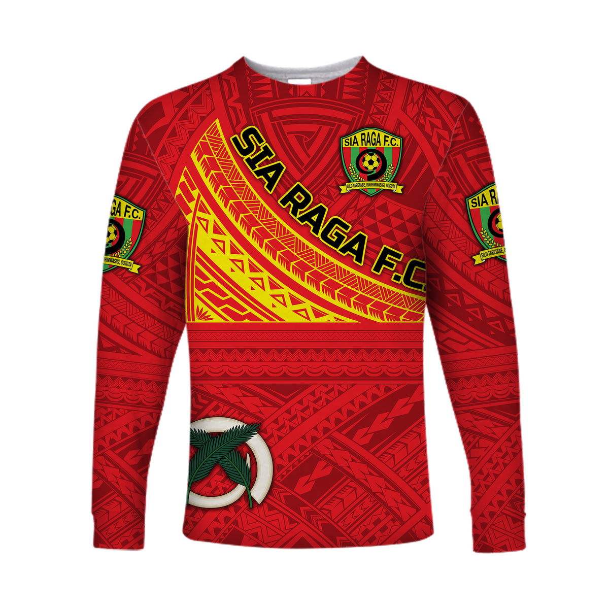 Vanuatu Sia Raga Football Club Long Sleeve Shirts Original Style LT8 - Polynesian Pride