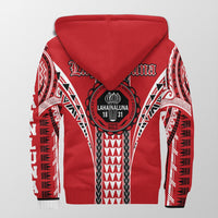 Hawaii - Lahainaluna High Sherpa Hoodie AH - Polynesian Pride