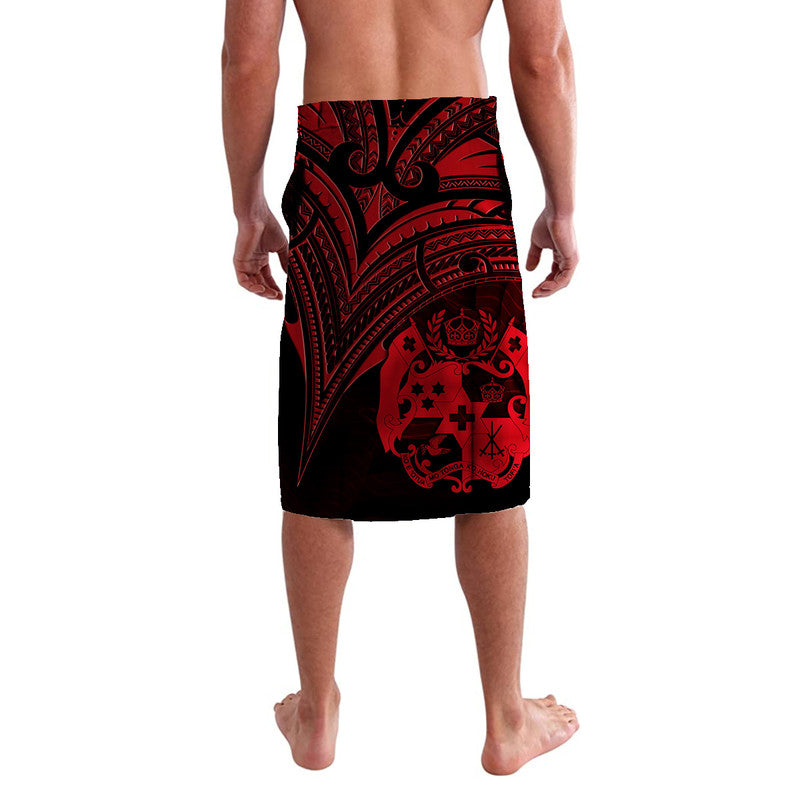 Tonga Lavalava Red Color Cross Style LT8 - Polynesian Pride