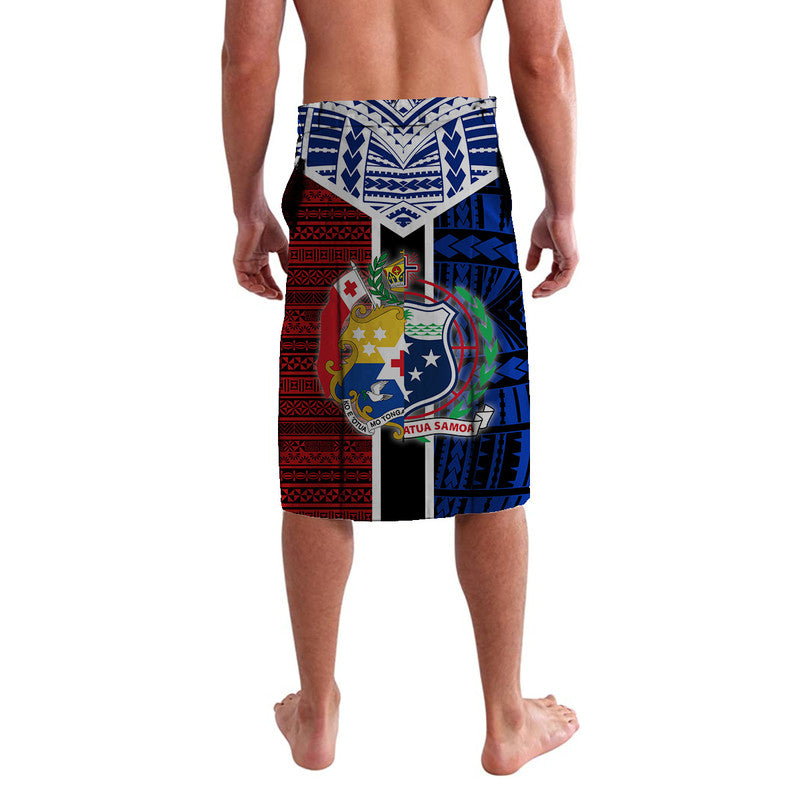 TokoUso Lavalava Tonga Mix Samoa Coat Of Arms LT8 - Polynesian Pride
