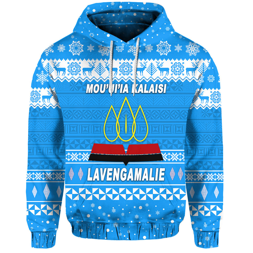 Custom Lavengamalie College Christmas Hoodie Simple Style LT8 - Polynesian Pride