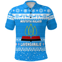 Custom Lavengamalie College Christmas Polo Shirt Simple Style LT8 - Polynesian Pride