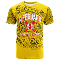 Hawaii T Shirt Lifeguard North Shore MAUI Hawaii Unique Yellow Unisex yellow - Polynesian Pride