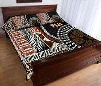 Bula Fiji Quilt Bed Set Masi Tapa Patterns Style LT6 - Polynesian Pride