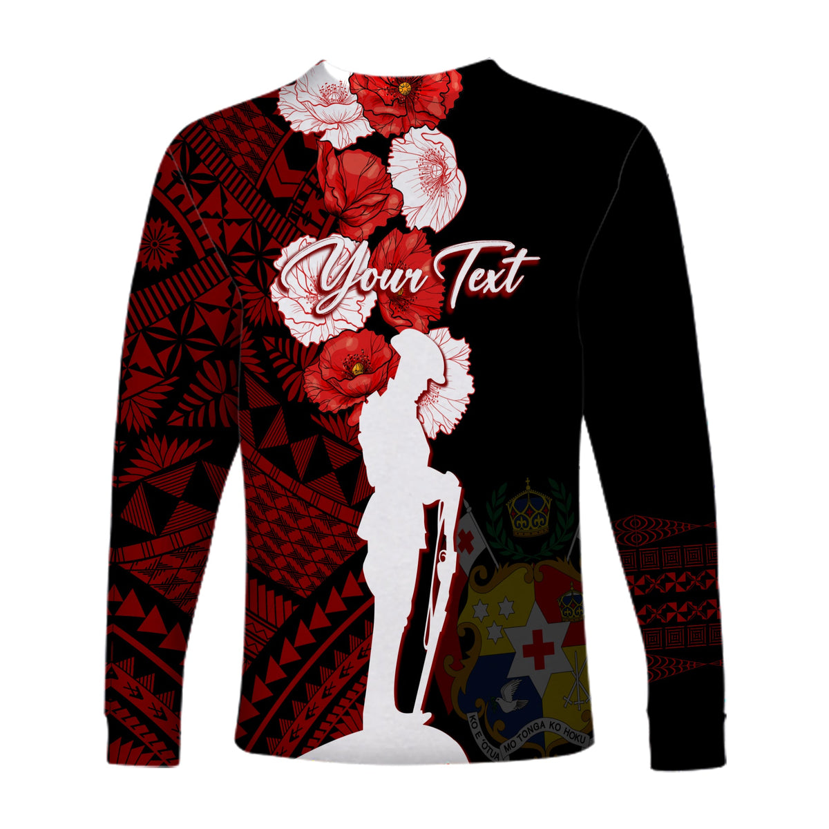 Tonga Long Sleeves Shirt Anzac Day Lest We Forget LT7 - Polynesian Pride