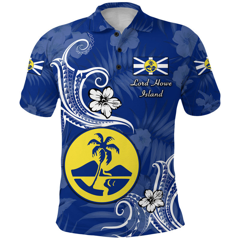Custom Lord Howe Island Polo Shirt Unique Polynesian White Vibes LT8 Kid - Polynesian Pride