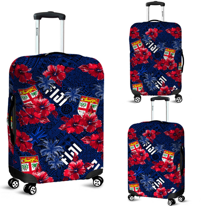 Fiji Hibiscus Luggage Cover Hawaii Style No.2 LT6 - Polynesian Pride