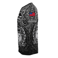 Samoa Pride T Shirt Samoa Flag Coat Of Arms Polynesian Tattoo - Polynesian Pride