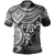 Vanuatu Polo Shirt Vanuatuan Flag Coat Of Arms White Turtle Hibiscus Unisex White - Polynesian Pride