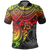 Vanuatu Polo Shirt Vanuatuan Flag Coat Of Arms Reggae Turtle Hibiscus Unisex RED - Polynesian Pride
