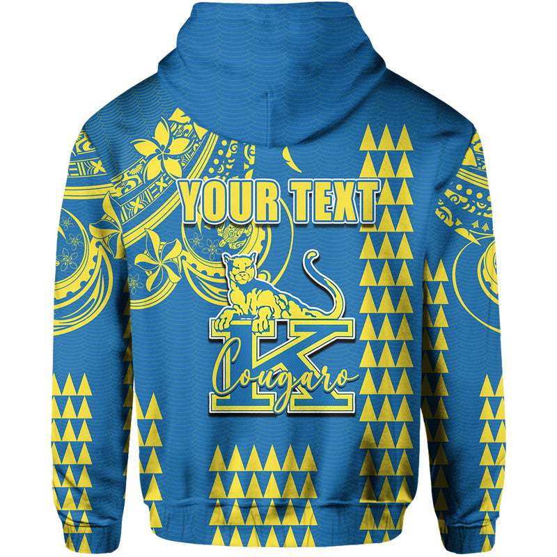 Custom Hawaii High School Henry J. Kaiser Hoodie Mix Kakau LT6 - Polynesian Pride