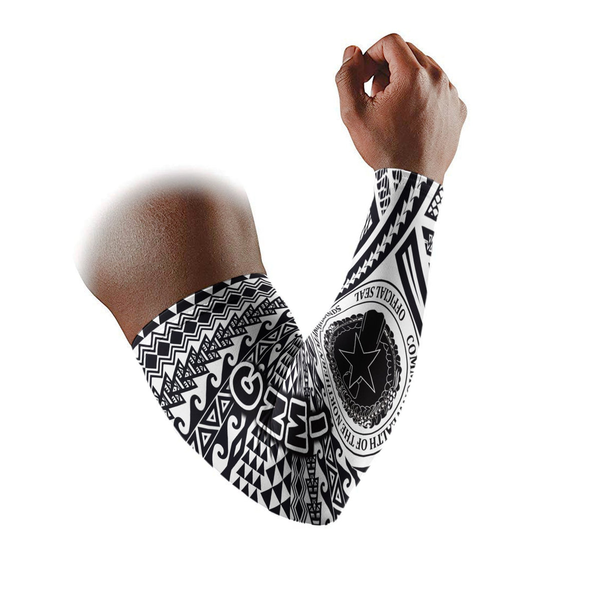 Northern Mariana Islands Arm Sleeve - Polynesian Style (Set of Two) - Polynesian Pride