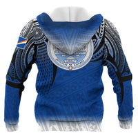 Marshall Islands Polynesian Zip up Hoodie Tattoo Pattern - Polynesian Pride