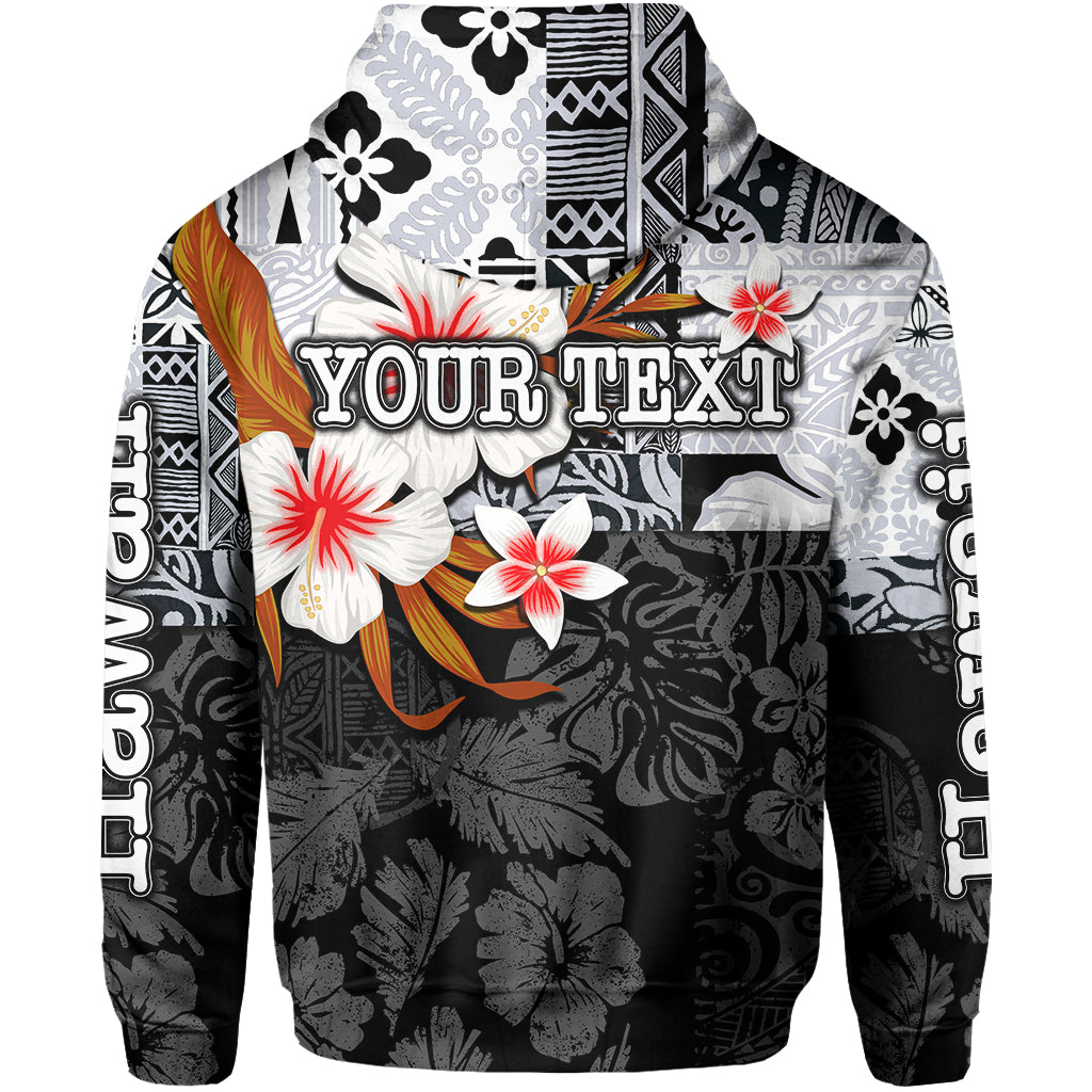 Custom Hawaii Fish Hook Hoodie Black Style LT6 - Polynesian Pride