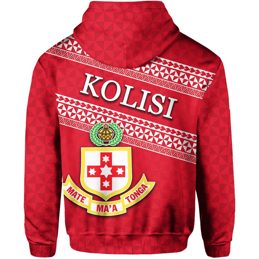 Kolisi Tonga Zip Hoodie Simple Style - Polynesian Pride