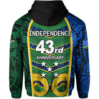 Solomon Islands Independence 43rd Zip Hoodie LT6 - Polynesian Pride