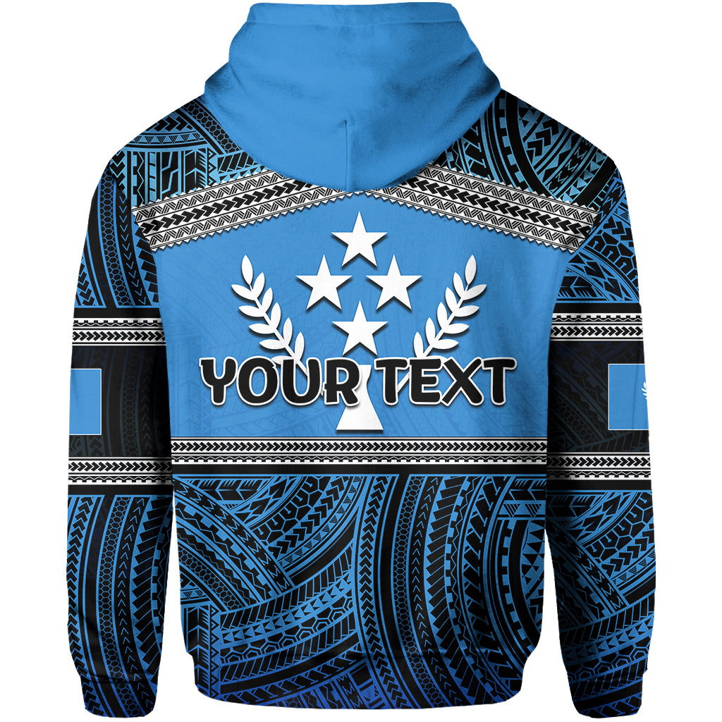 Custom Kosrae Zip Hoodie Polynesian Patterns LT6 - Polynesian Pride
