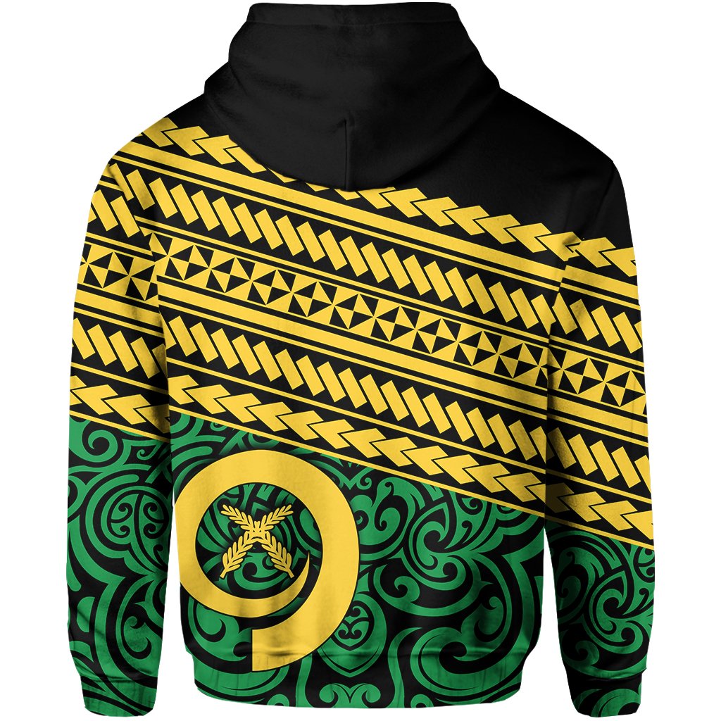 Vanuatu Rugby Hoodie Polynesian Style - Polynesian Pride