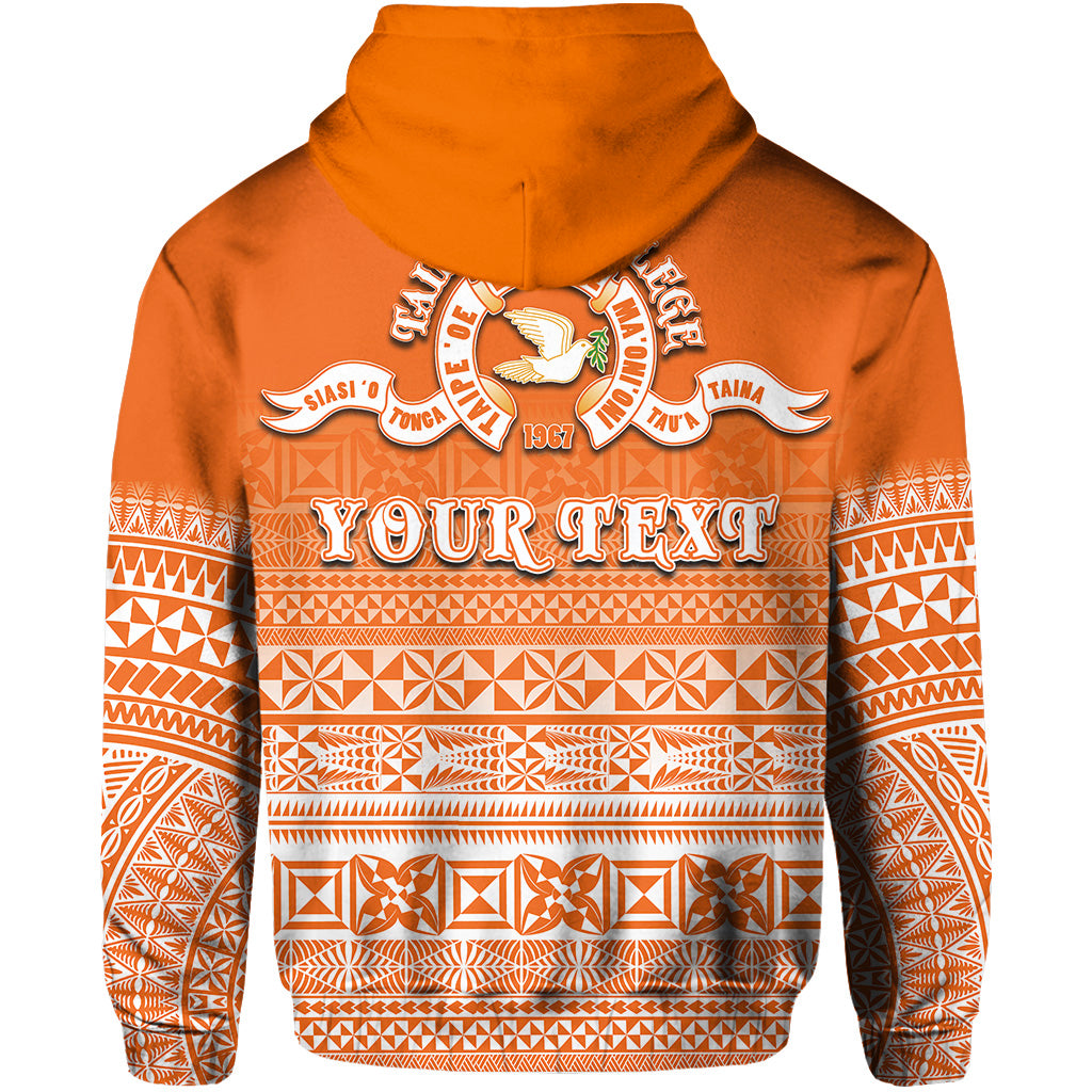 Custom Tailulu College Hoodie Tonga Patterns Style LT6 - Polynesian Pride
