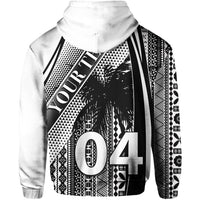 Custom Fiji Hoodie Special Style Tapa No.1 - Polynesian Pride