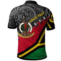 Vanuatu Polo Shirt Custom Vanuatu Independence Anniversary with Coat of Arms and Polynesian Polo Shirt LT10 - Polynesian Pride