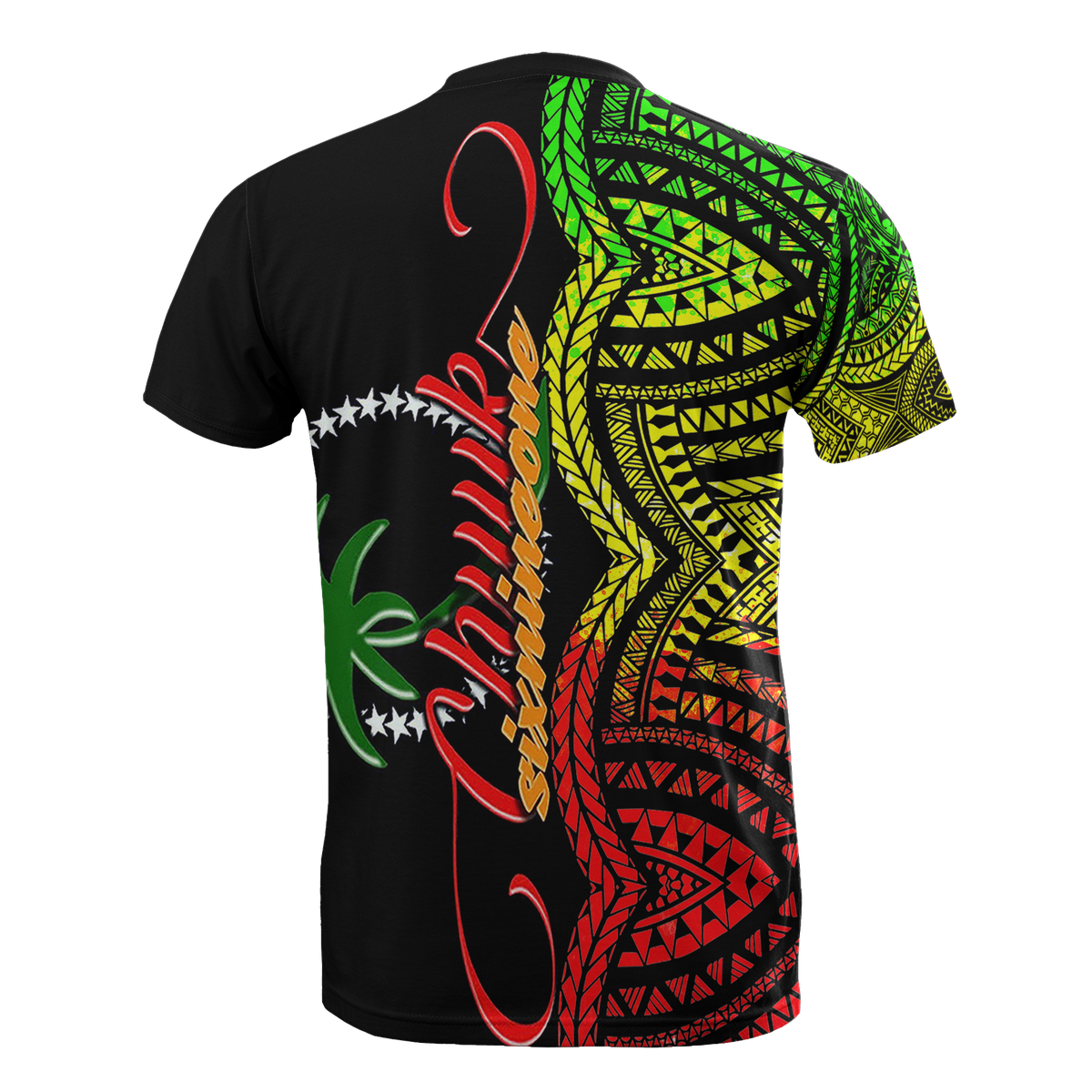 Chuuk T Shirt Number SixNineOne Style Reggae - Polynesian Pride