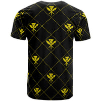 Kanaka Maoli T Shirt Regal Yellow AH - Polynesian Pride