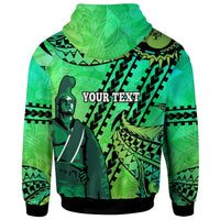Hawaii Custom Hoodie Aiea High School Home of The Na Alii Tribal Pattern LT10 - Polynesian Pride