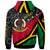 Vanuatu Hoodie Custom Vanuatu Independence Anniversary with Coat of Arms and Polynesian Hoodie LT10 - Polynesian Pride
