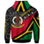 Vanuatu Hoodie Custom Vanuatu Independence Anniversary with Coat of Arms and Polynesian Hoodie LT10 - Polynesian Pride