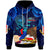 American Samoa Hoodie Happy Independence Day Samoa with Eagles Polynesian Patterns LT10 Black - Polynesian Pride
