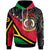 Vanuatu Hoodie Custom Vanuatu Independence Anniversary with Coat of Arms and Polynesian Hoodie LT10 Green - Polynesian Pride
