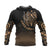Maori Shark Tattoo Hoodie Unisex Black - Polynesian Pride