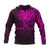 Maori Tattoo Style All Over Hoodie Pink Custom Version Unisex Pink - Polynesian Pride