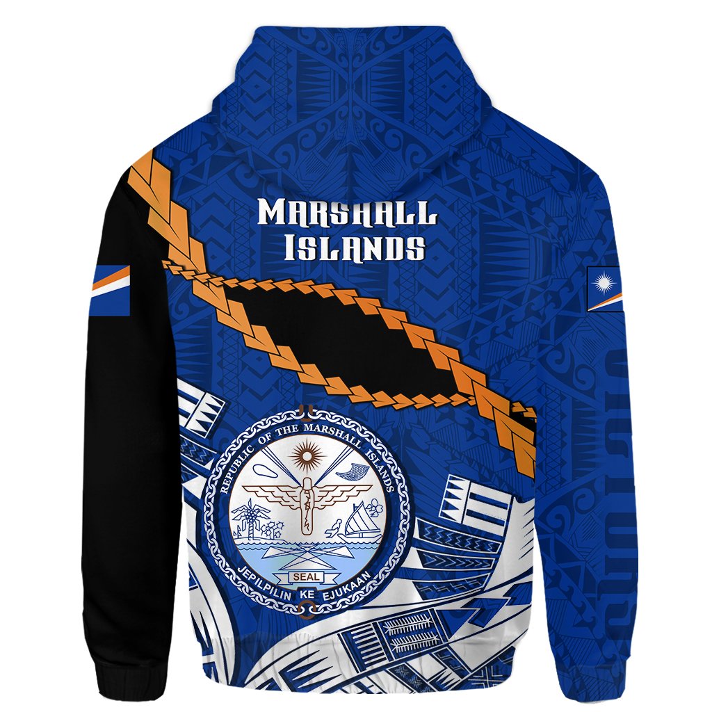Marshall Islands Victory Rugby Zip Hoodie - Polynesian Pride