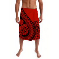 Polynesian Masi Kesa No2 Red Style Lavalava LT9 Lavalava Red - Polynesian Pride