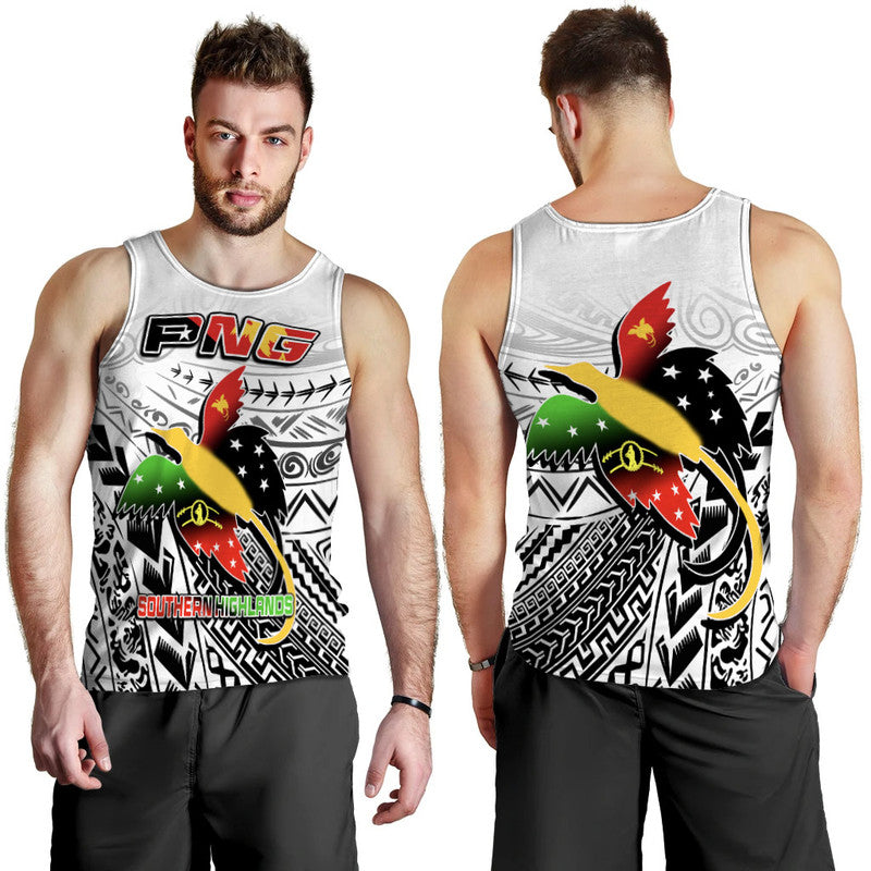 Papua New Guinea And Southern Highlands Province Men Tank Top LT6 - Polynesian Pride