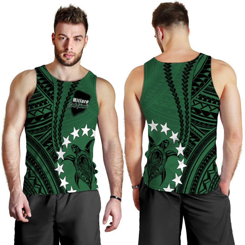 Cook Islands Mitiaro Polynesian Men Tank Top LT6 - Polynesian Pride
