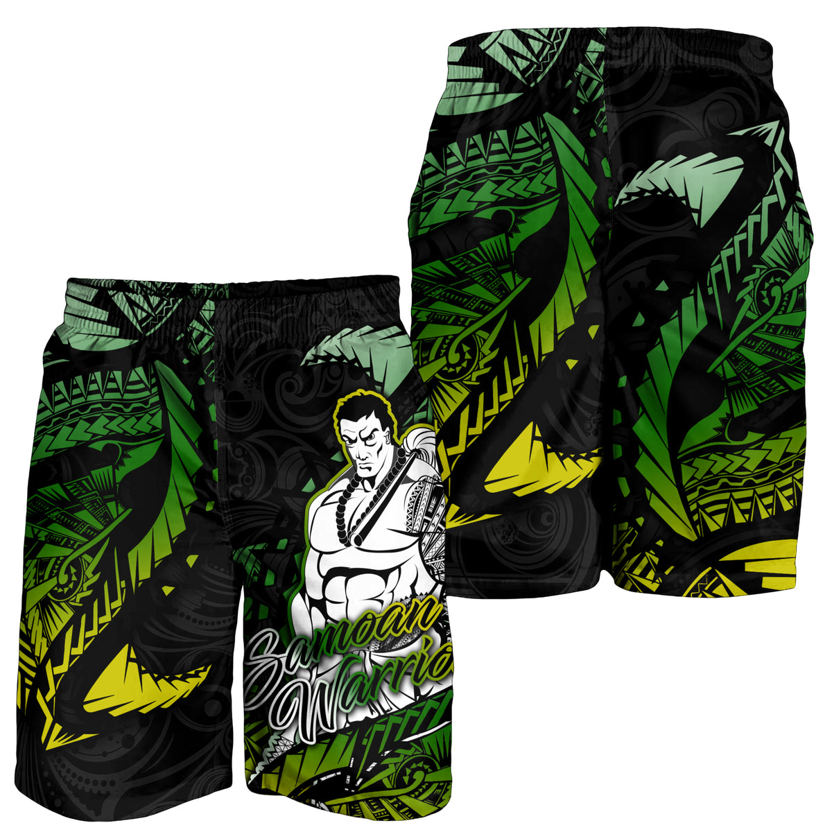 Samoan Warrior Pride Samoa Polynesia Men Short - LT2 - Polynesian Pride