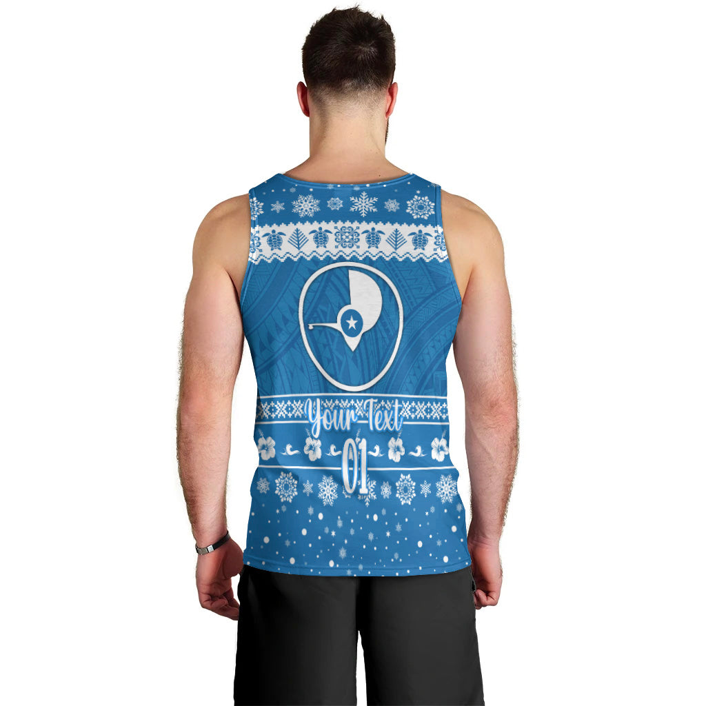 (Custom Personalised) FSM Yap Christmas Men Tank Top Simple Style LT8 - Polynesian Pride