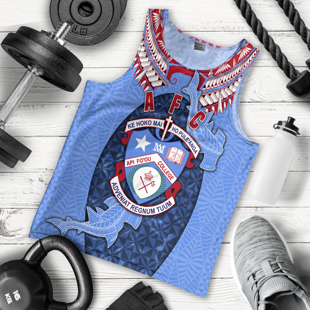 (Custom Personalised) Tonga Apifo'ou College Men's Tank Top Style LT16 - Polynesian Pride