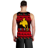 Papua New Guinea Christmas Men's Tank Top LT6 - Polynesian Pride