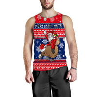 New Zealand Maori Meri Kirihimete Men Tank Top - LT2 - Polynesian Pride