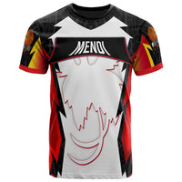 Papua New Guinea T Shirt Mendi PNG Coat Of Arms Unisex Red Black - Polynesian Pride