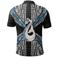 Maori Moko Tattoo Polo Shirt, Manaia Paua Shell Golf Shirts - Polynesian Pride
