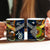 New Zealand Maori Aotearoa And Australia Aboriginal Mug Together - Blue LT8 One Size 11oz size Blue - Polynesian Pride