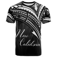 New Caledonia T Shirt Cross Style Unisex Black - Polynesian Pride