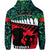 New Zealand Maori ANZAC Hoodie Remembrance Soldier Turquoise LT8 - Polynesian Pride